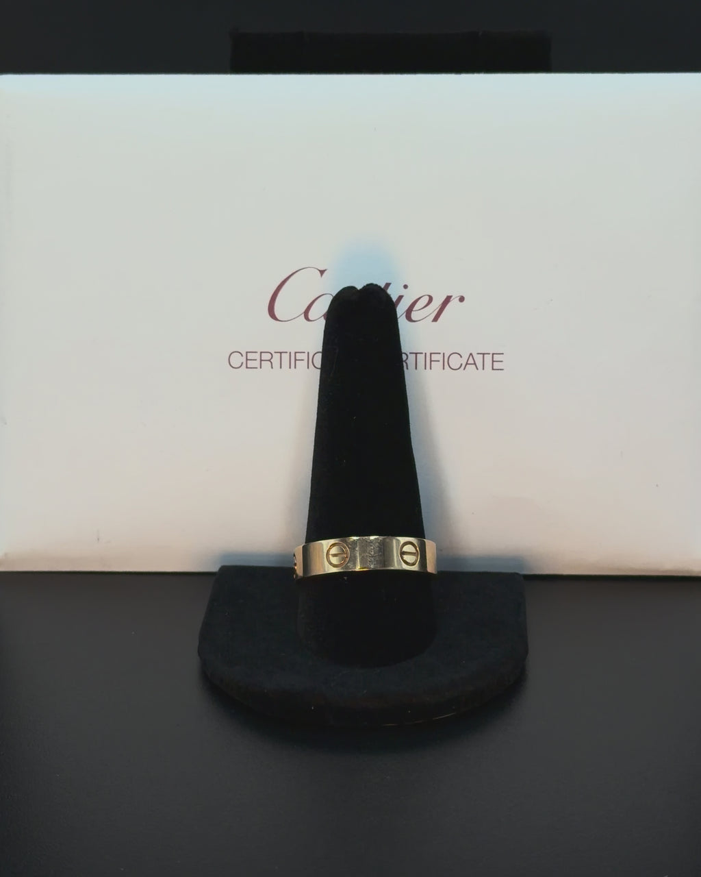 Cartier Love Ring – 18K Rose Gold – 7.3 Grams – Size 11