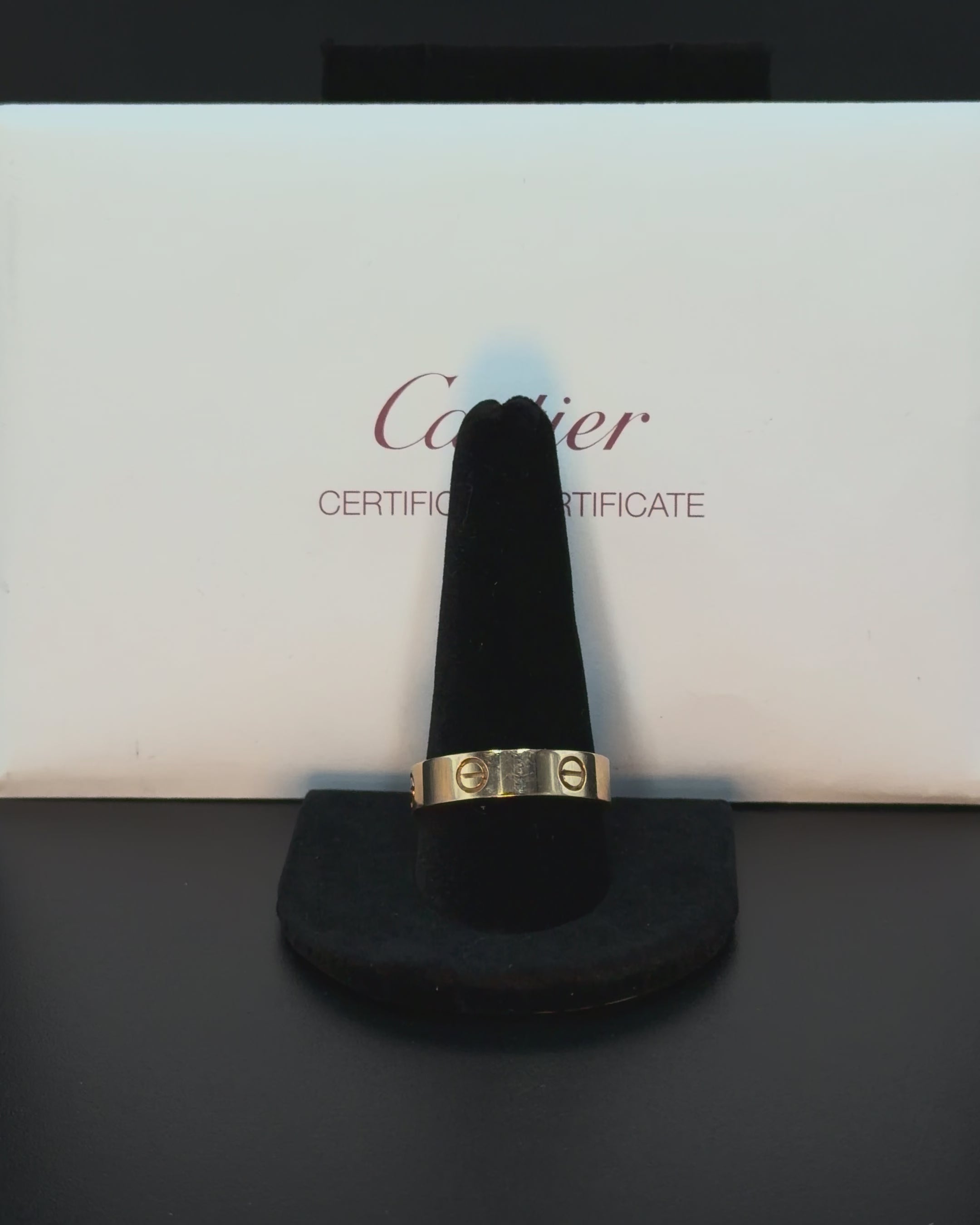 Cartier Love Ring – 18K Rose Gold – 7.3 Grams – Size 11
