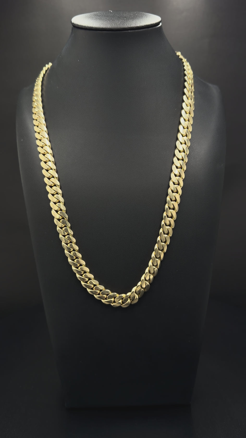 14K Yellow Gold Miami Cuban Link Chain – 152.1 Grams – 22 Inches – 9.75mm
