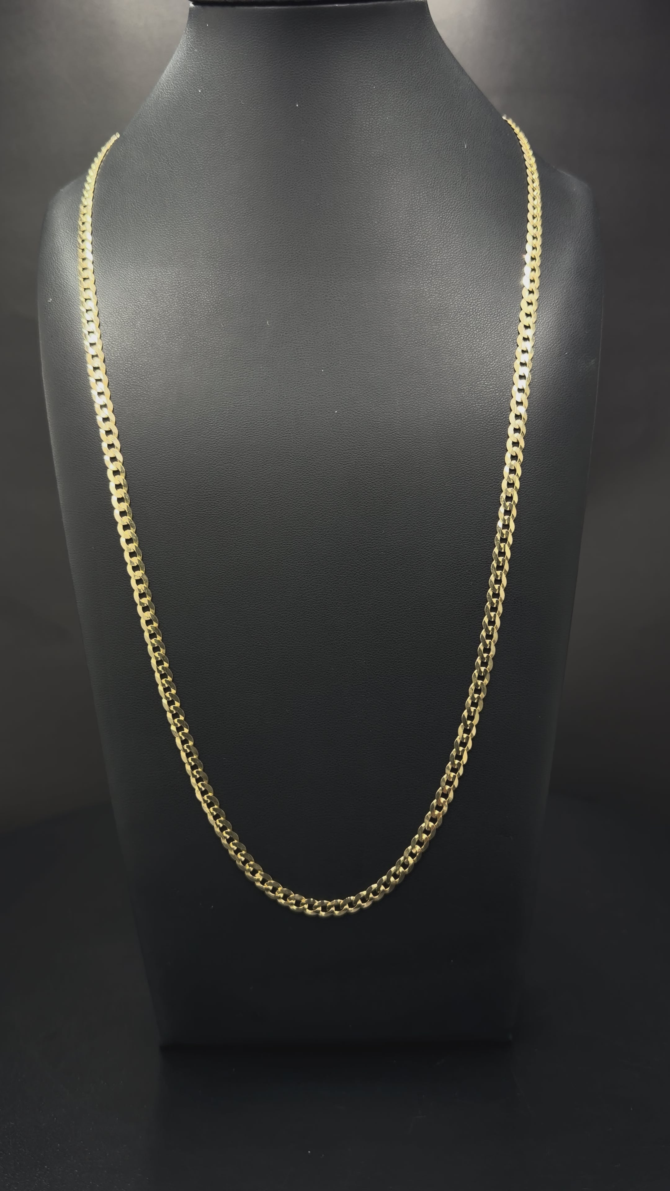 14K Yellow Gold Cuban Link Chain – 14.1g – 26” – 4.5mm