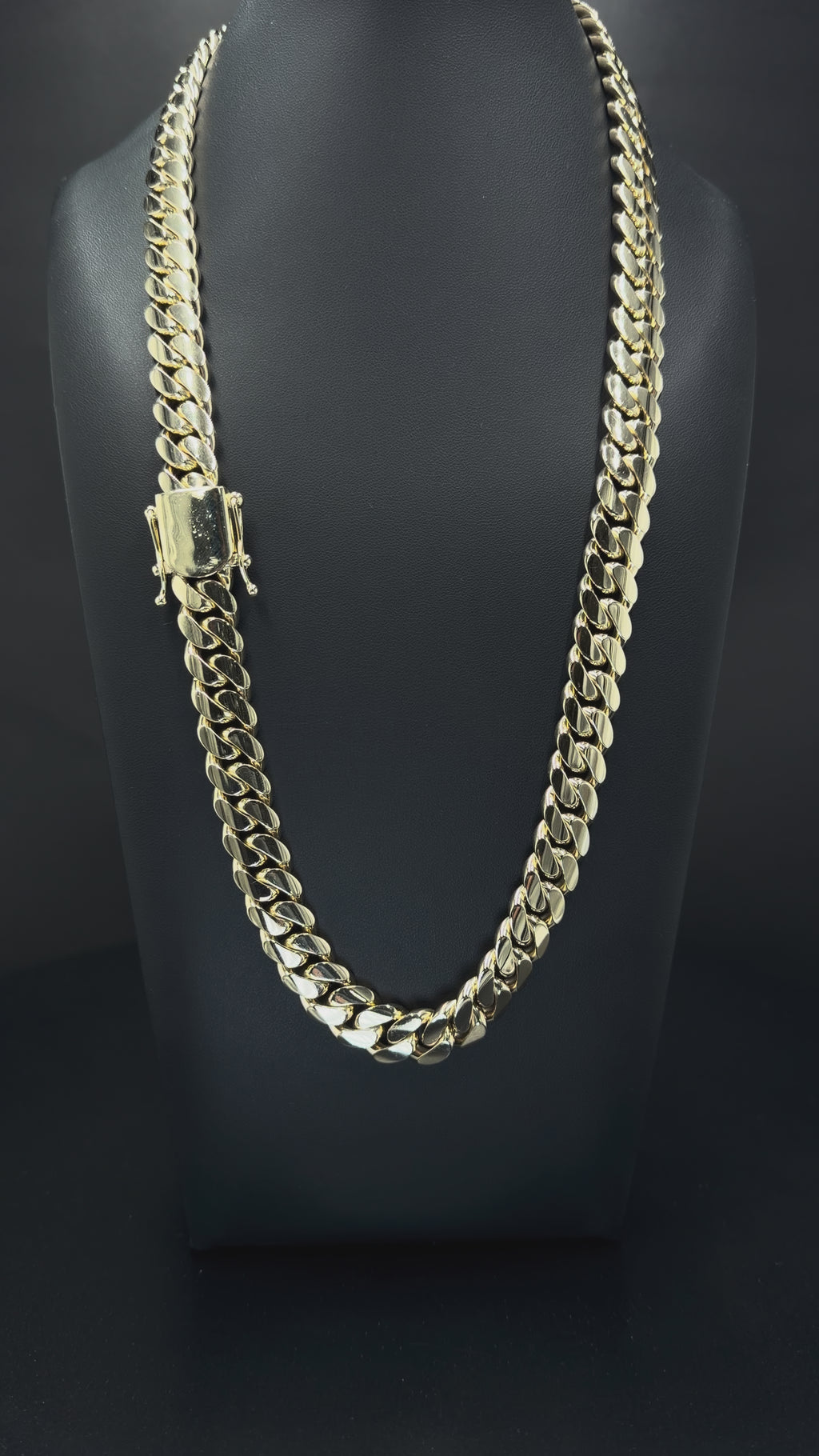 10K Yellow Gold Cuban Link Chain – 240.8g – 25.5”