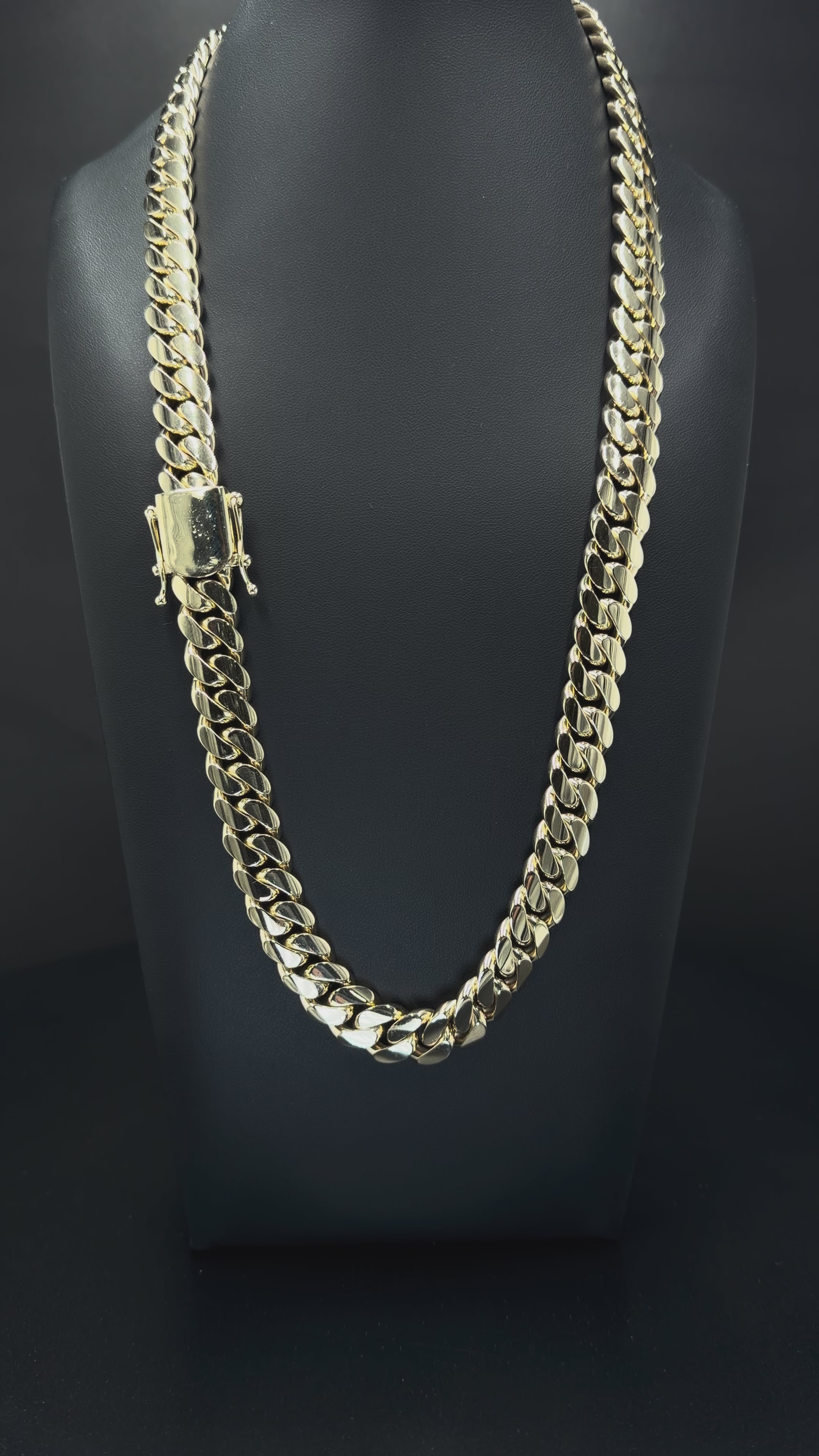 10K Yellow Gold Cuban Link Chain – 240.8g – 25.5”