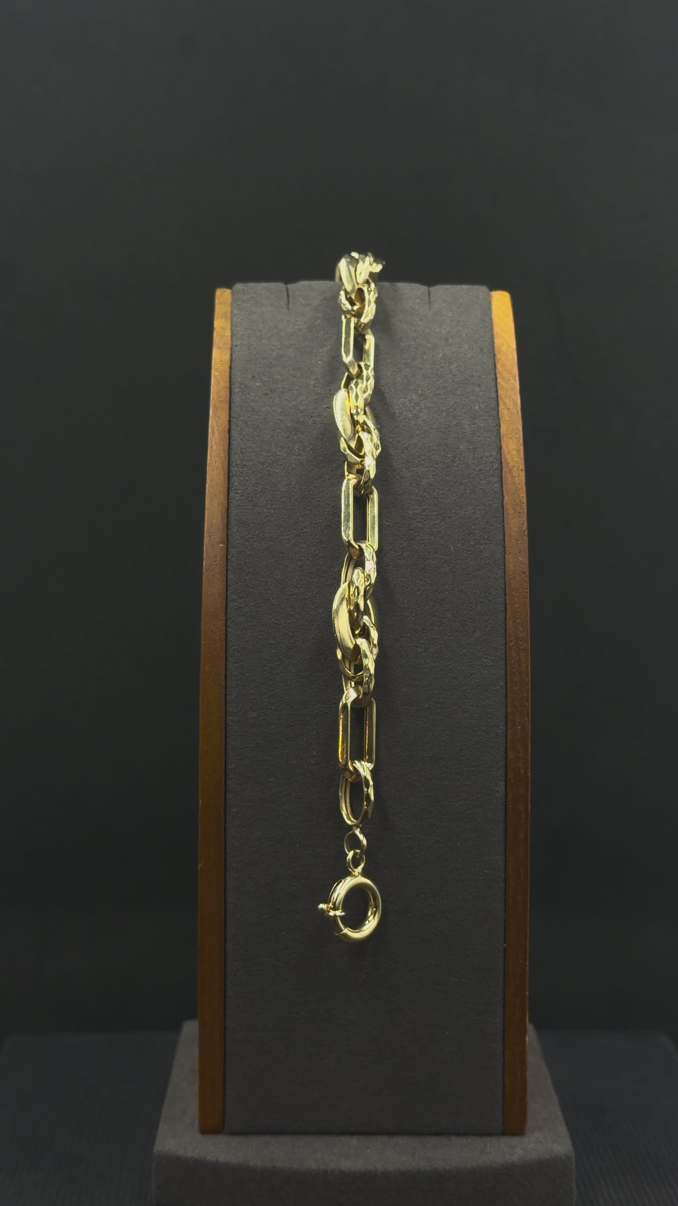 14K Gold Gucci Link Bracelet – 8.3 Grams | 8 Inches | 12.5mm
