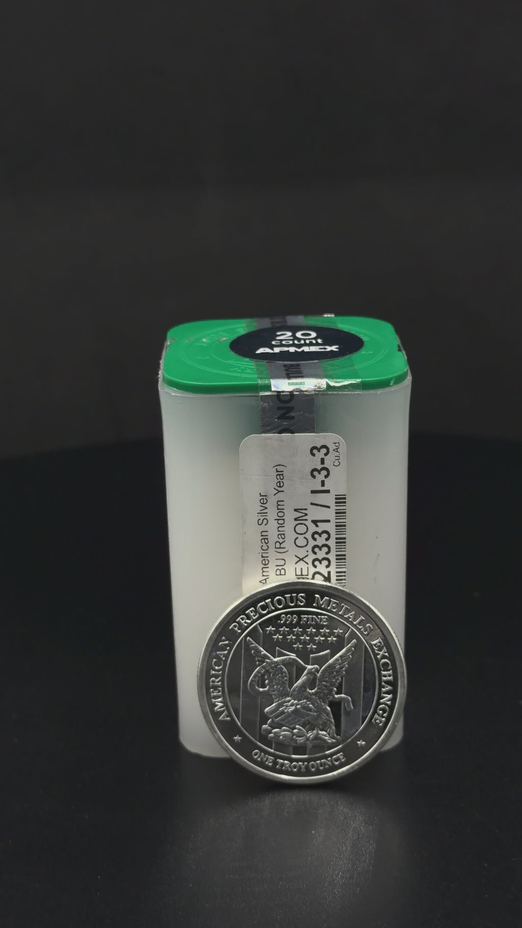 APMEX MintDirect® Sealed Tube – 20 American Silver Eagles (20 Troy Ounces)