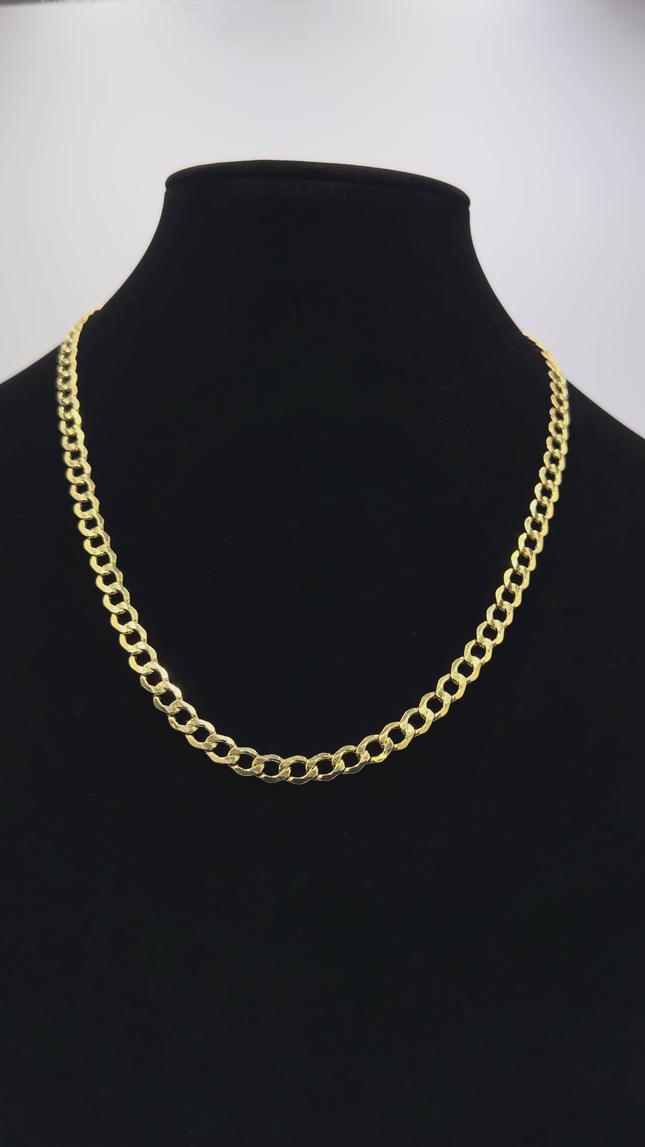 10K Gold Figaro Link Chain – 22” | 9.9 Grams | 6.25mm