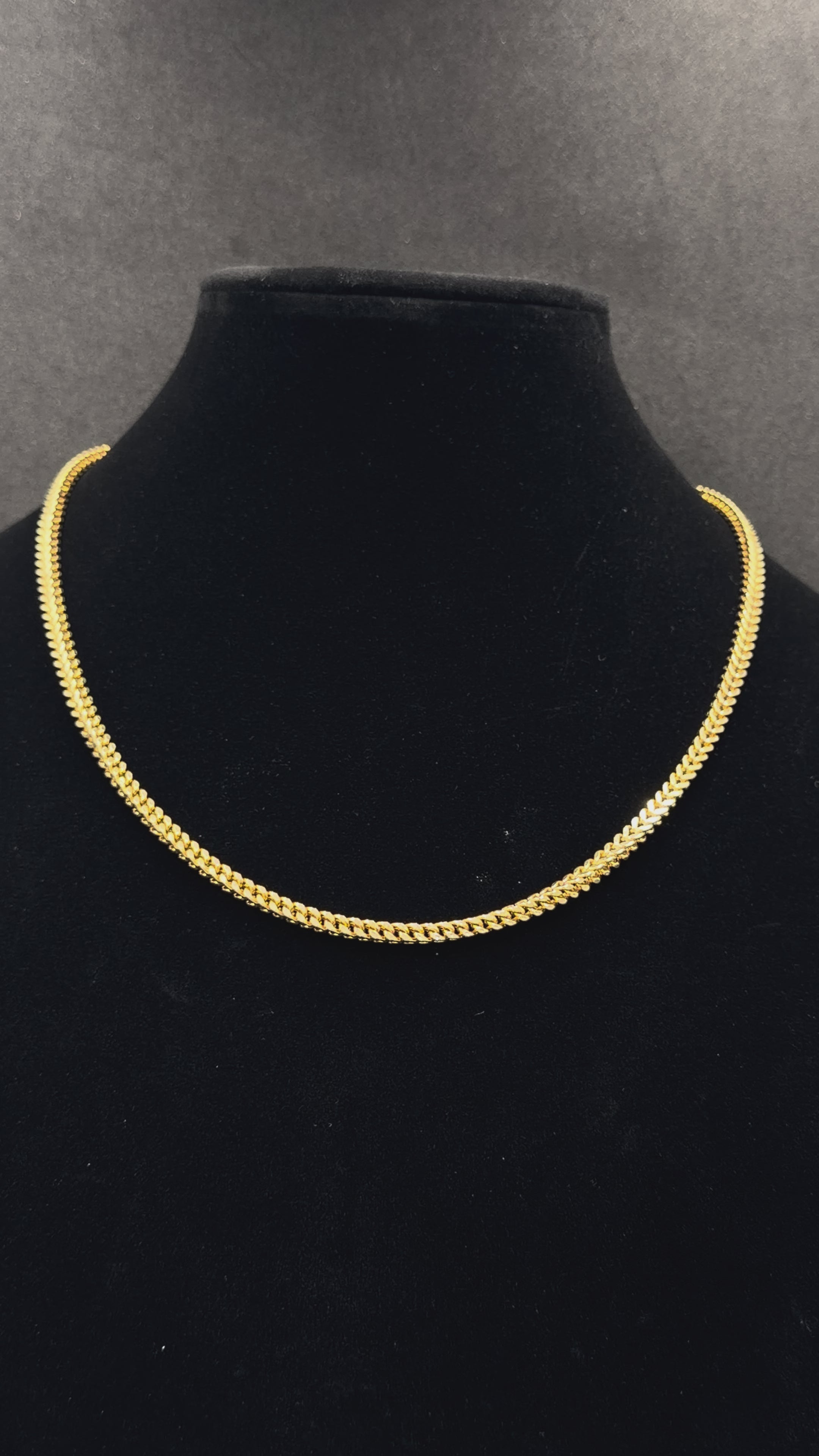 10K Gold Franco Chain – 15.1 Grams | 20 Inches | 4mm