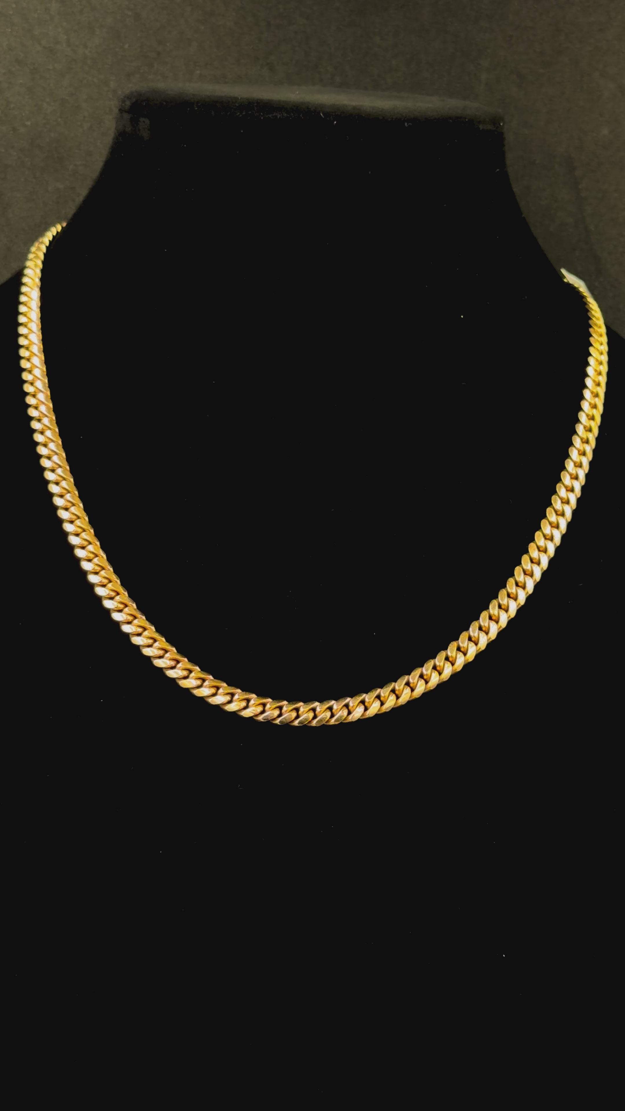 14K Gold Miami Cuban Link Chain 68.5 Grams 20 Inches 7.5mm