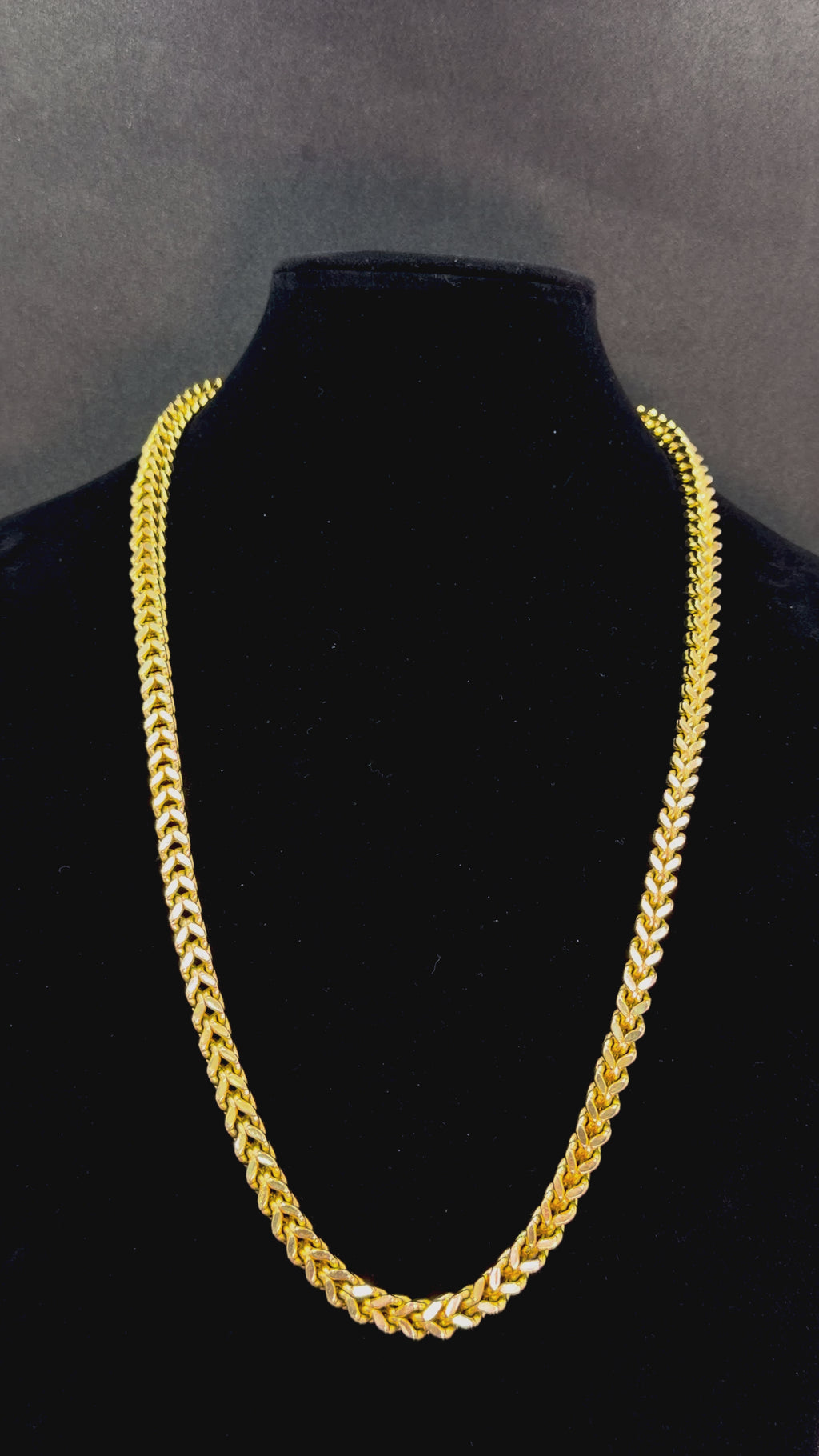 10K Gold Figaro Chain – 90.8 Grams | 30 Inches | 7mm