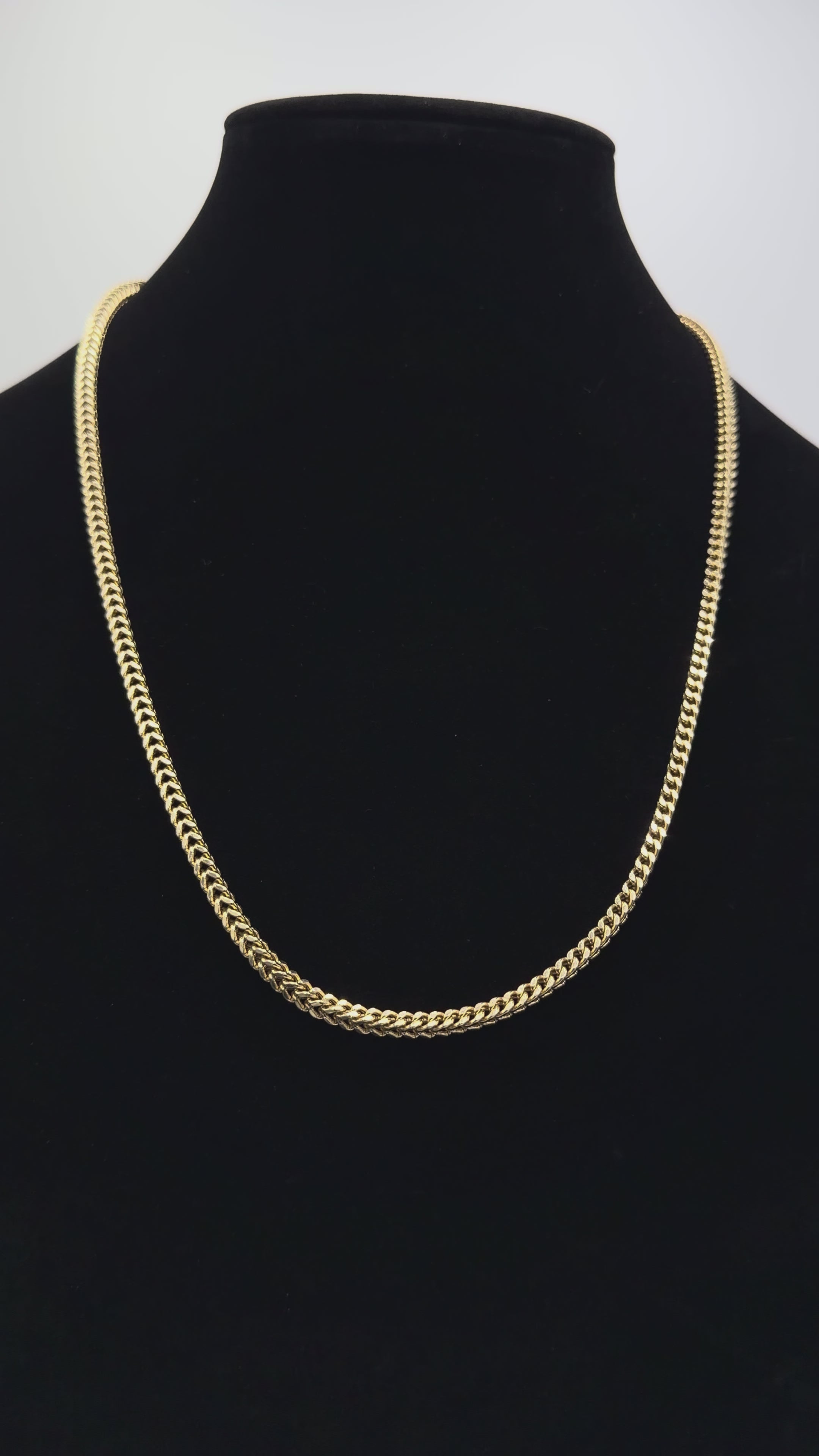 10K Gold Hollow Cuban Link Chain – 17.1 Grams | 24” | 3.5mm