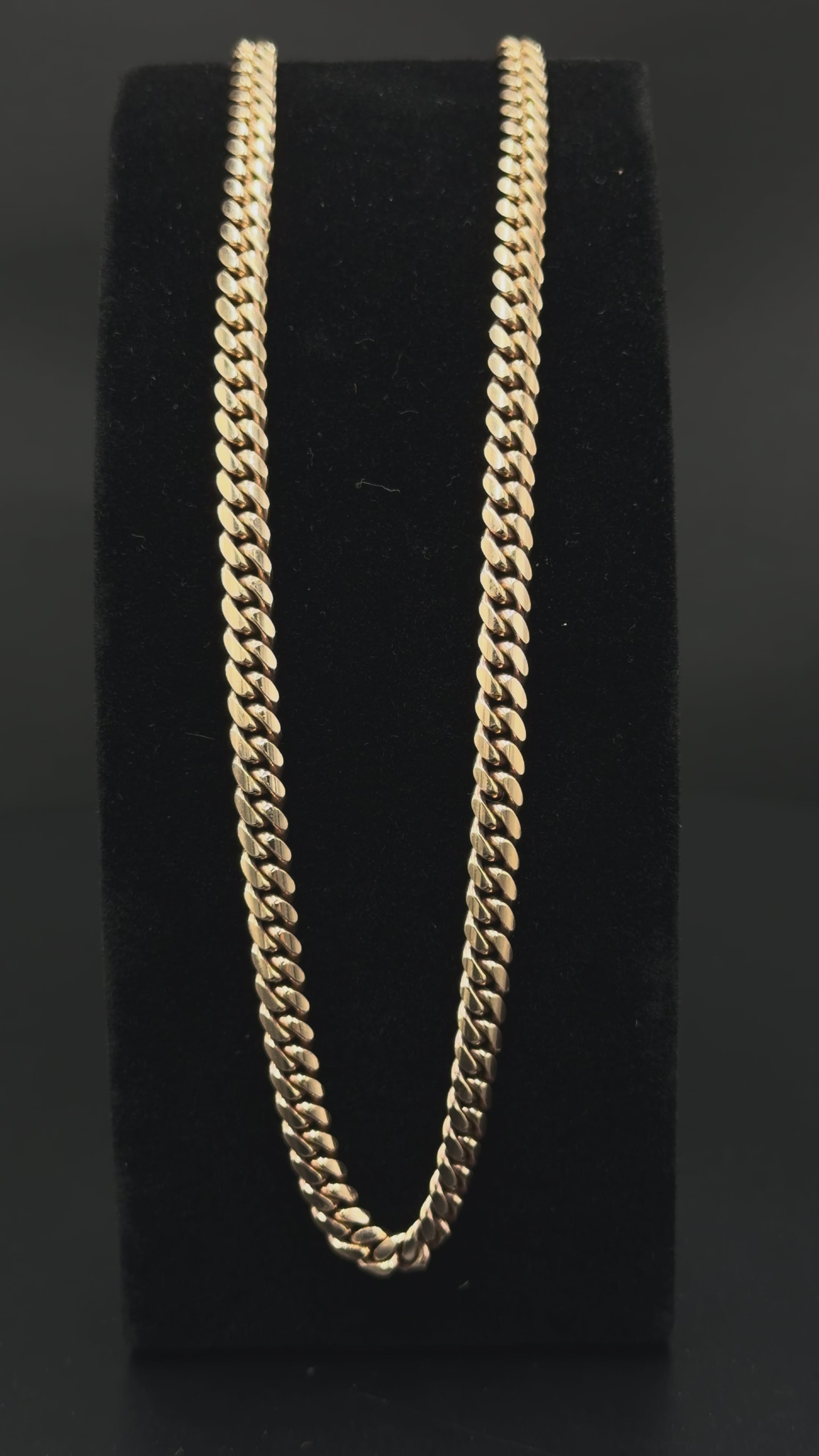 14K Rose Gold Cuban Link Chain – 55.8g – 20” – 5.75mm