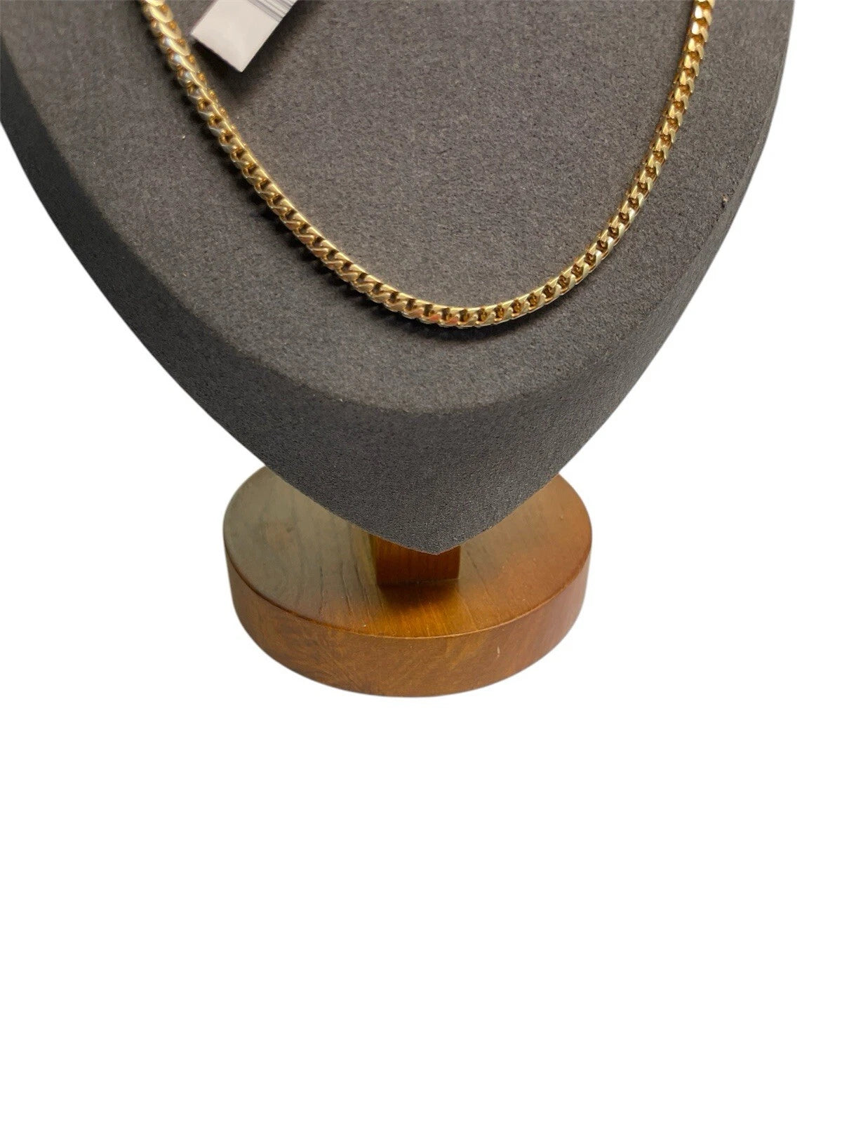 14K Yellow Gold Franco Chain Hollow 22.0 Inches long