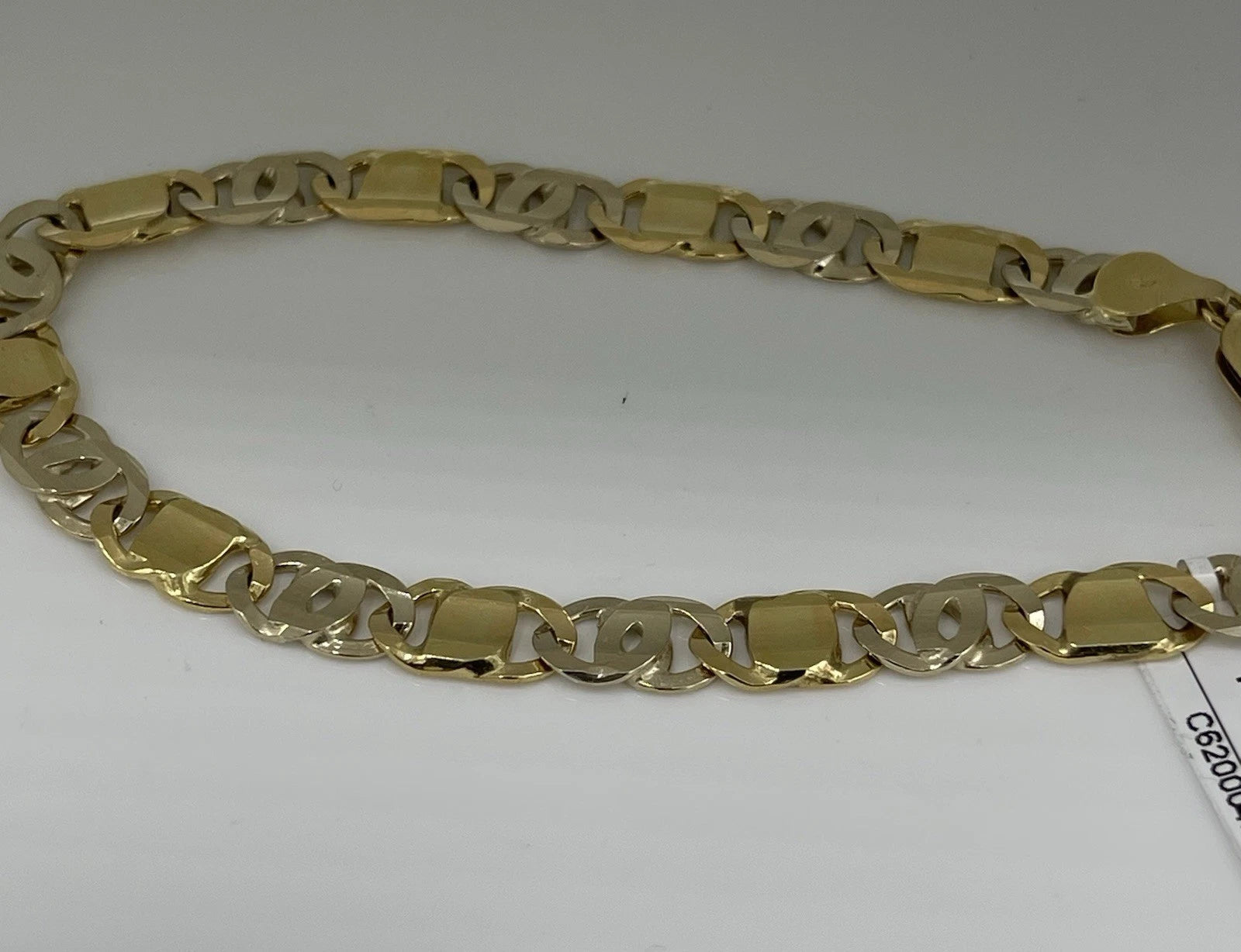 17.52K Gold Yellow Gold Tiger Eye Bracelet (16.1g)