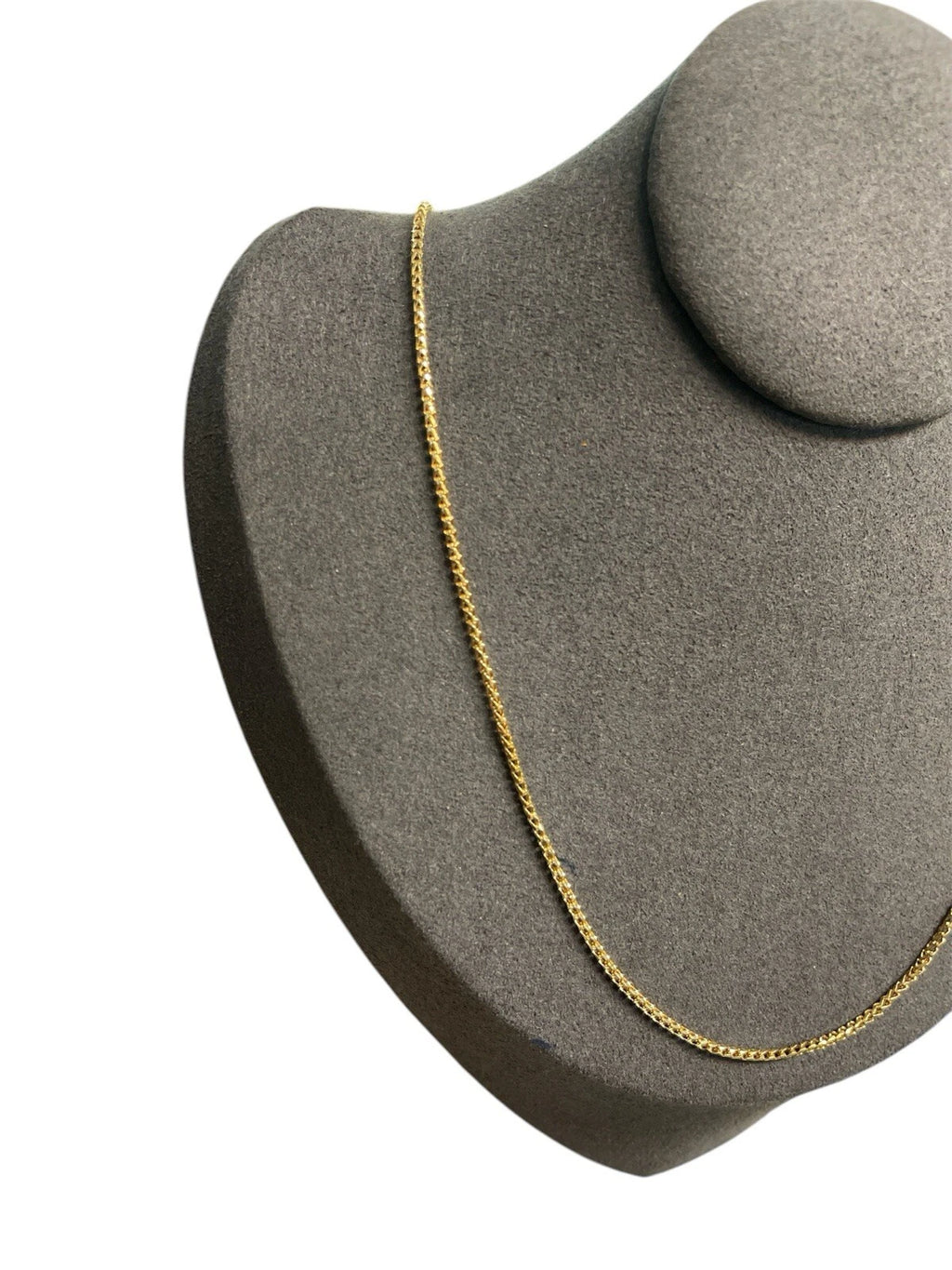 10K Gold Link Chain Necklace 3.40grams 18”Long When Open 1.30 mm