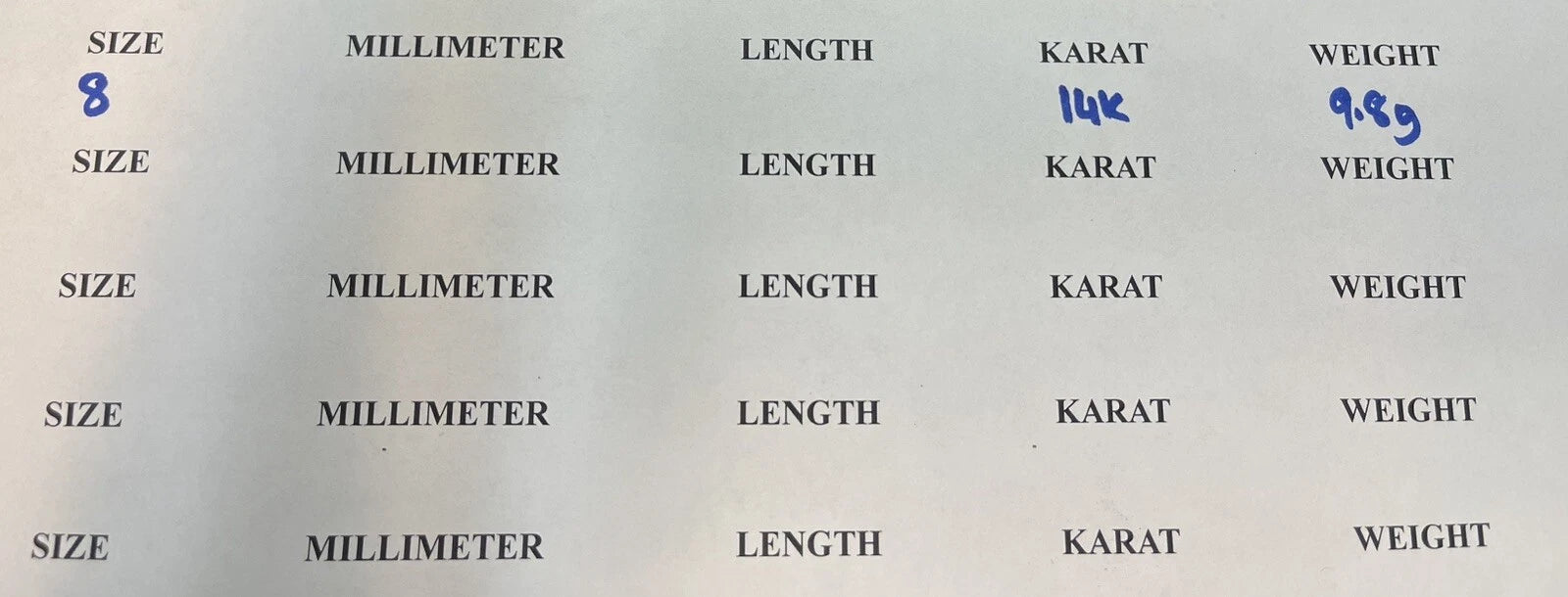 14K Diamond Ring Wedding Band Set Real Womens 9.8g