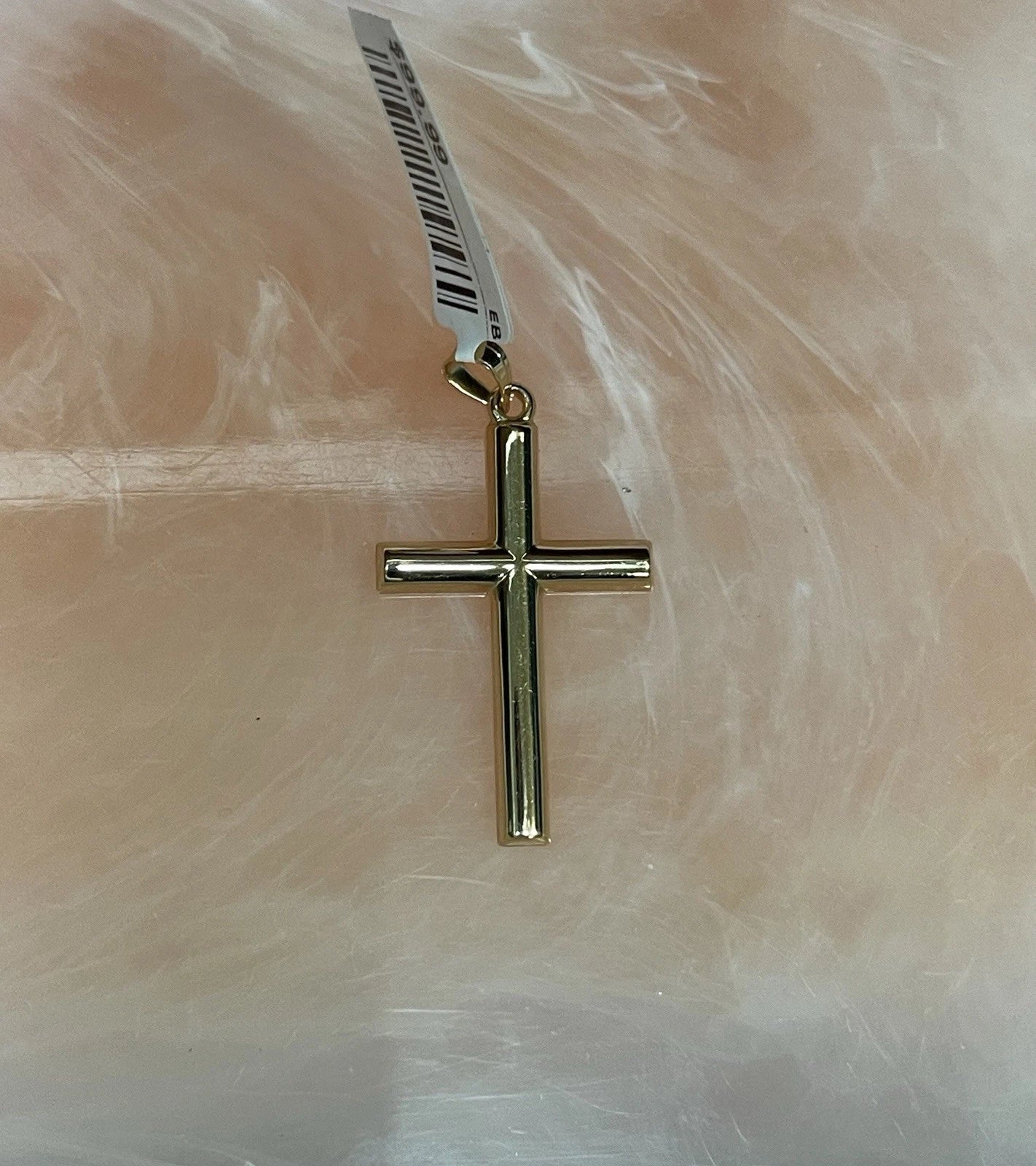 14K Yellow Gold Cross Pendant – 1.1g
