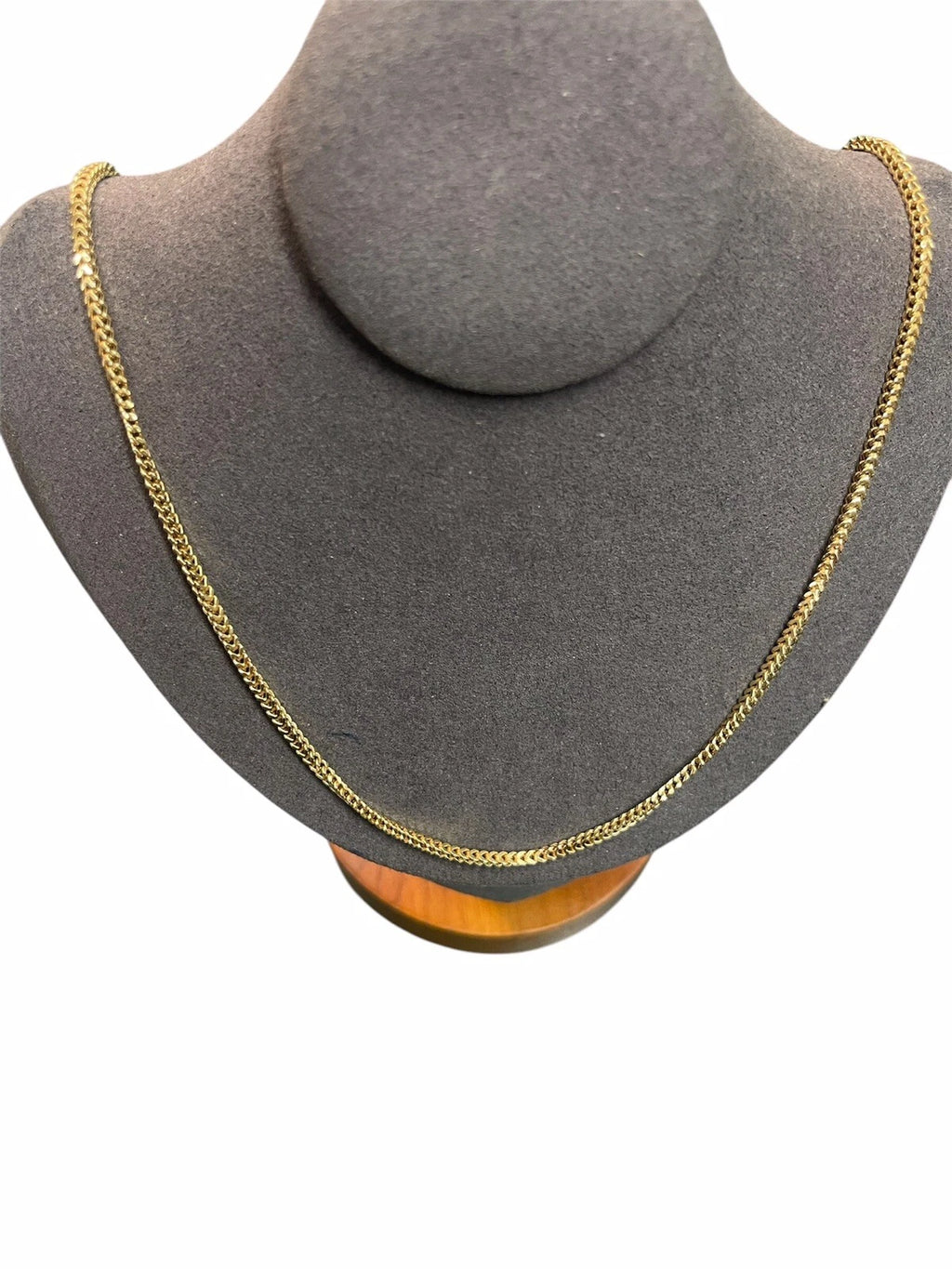 10K Yellow Gold 4.9grams 2.16mm  Franco Chain/Necklace - Size 20”