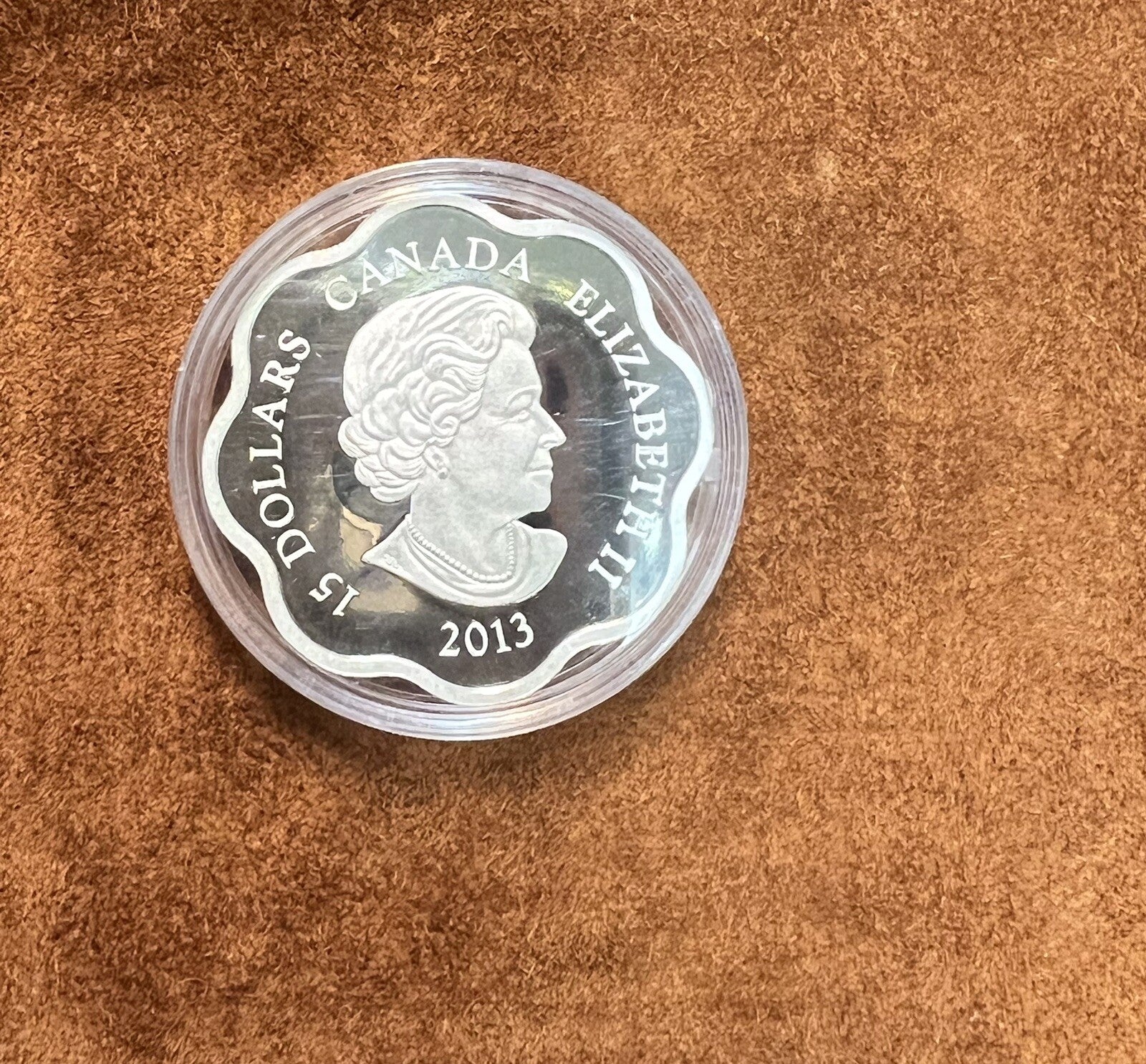 15 Dollar Canada Silver 2013